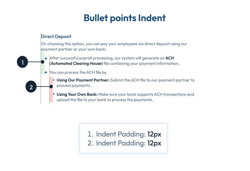 Indent